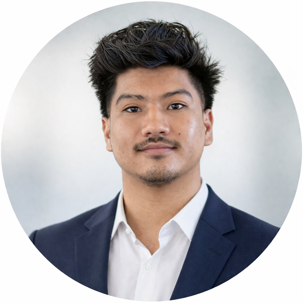Portrait of Dipesh Tha Shrestha